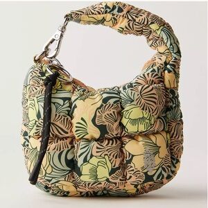 NWT Free People x FP Movement Quilted Printed Micro Pouch